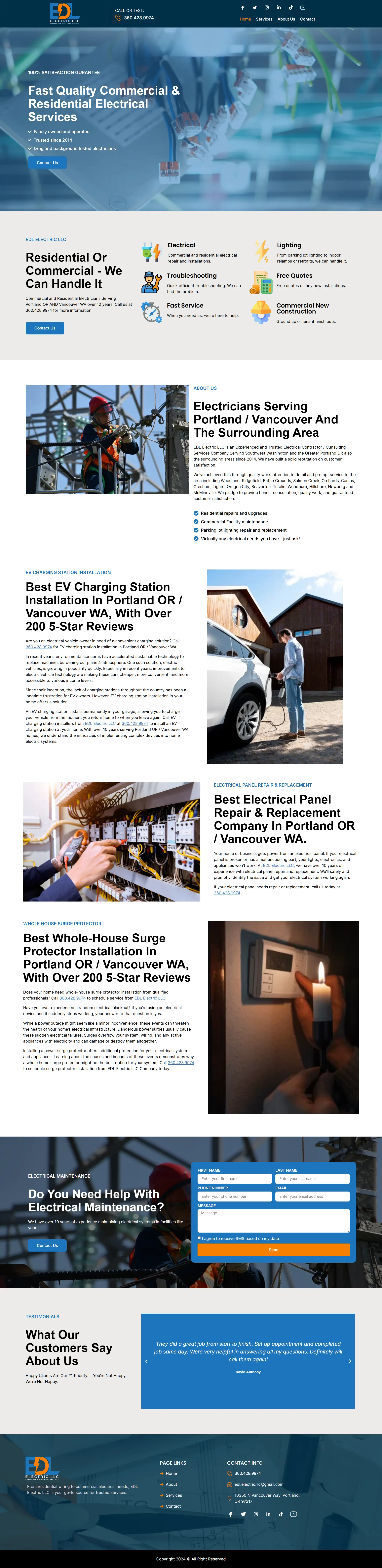 EDL ELECTRIC LLC