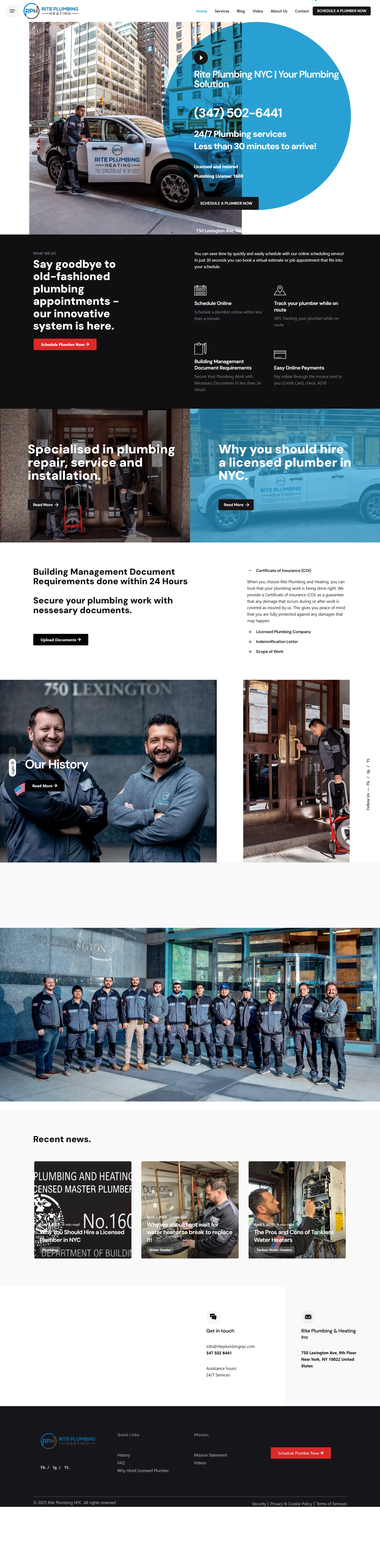 Rite Plumbing NYC